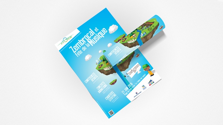 Graphic Design - Risom Affiche